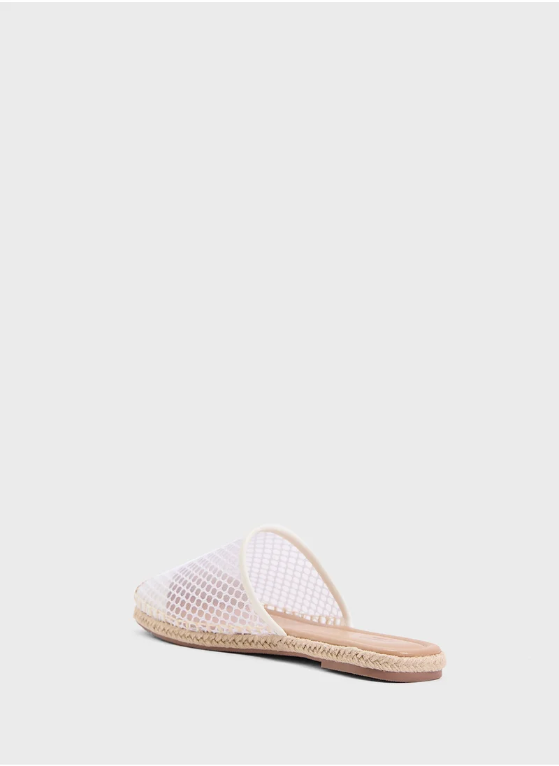 Ginger Slip On Mesh Espadrille