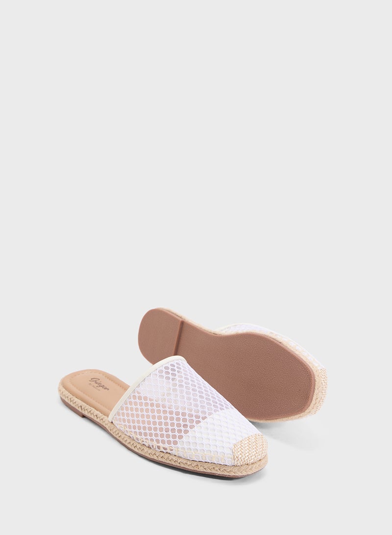 Ginger Slip On Mesh Espadrille  - Image 3