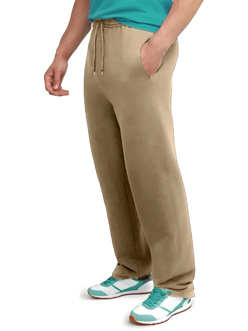 Nobero  Men's Beige Joggers with Drawstring for Men | Best Price UAE