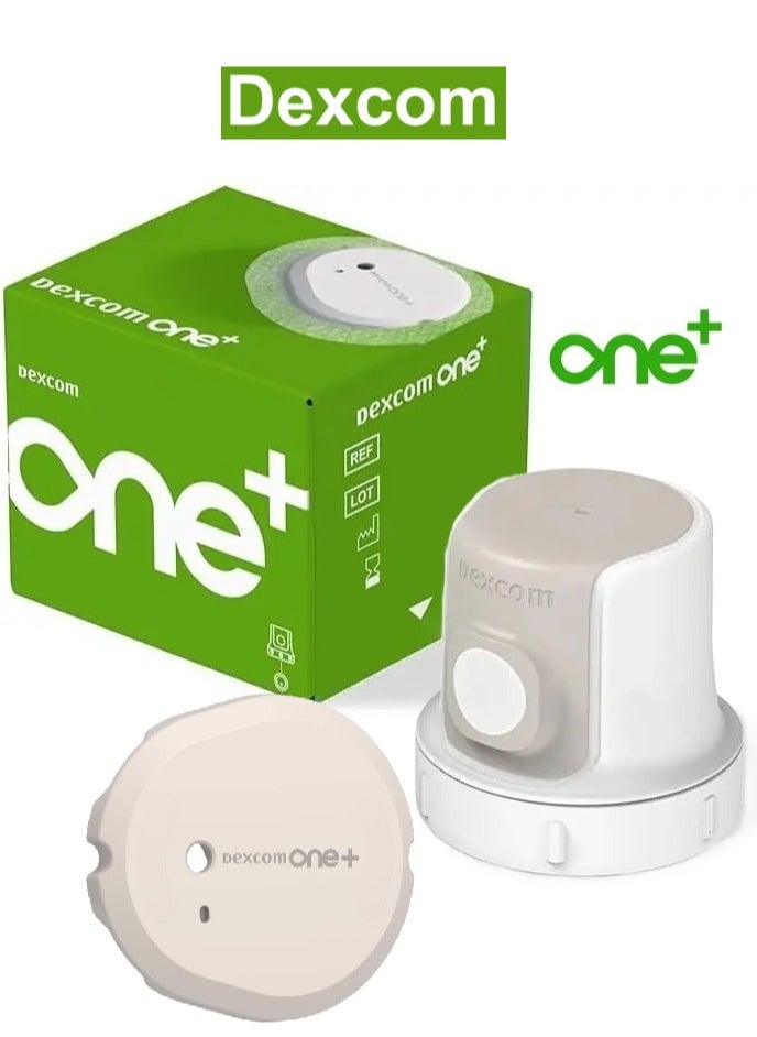 DEXCOM - Blood Glucose Sensor Dexcom One+ Offers Continuous Glucose Monitoring with Precision and Discretion Scan-free, Calibration-Free Measurement, Waterproof (USA ) - Image 1