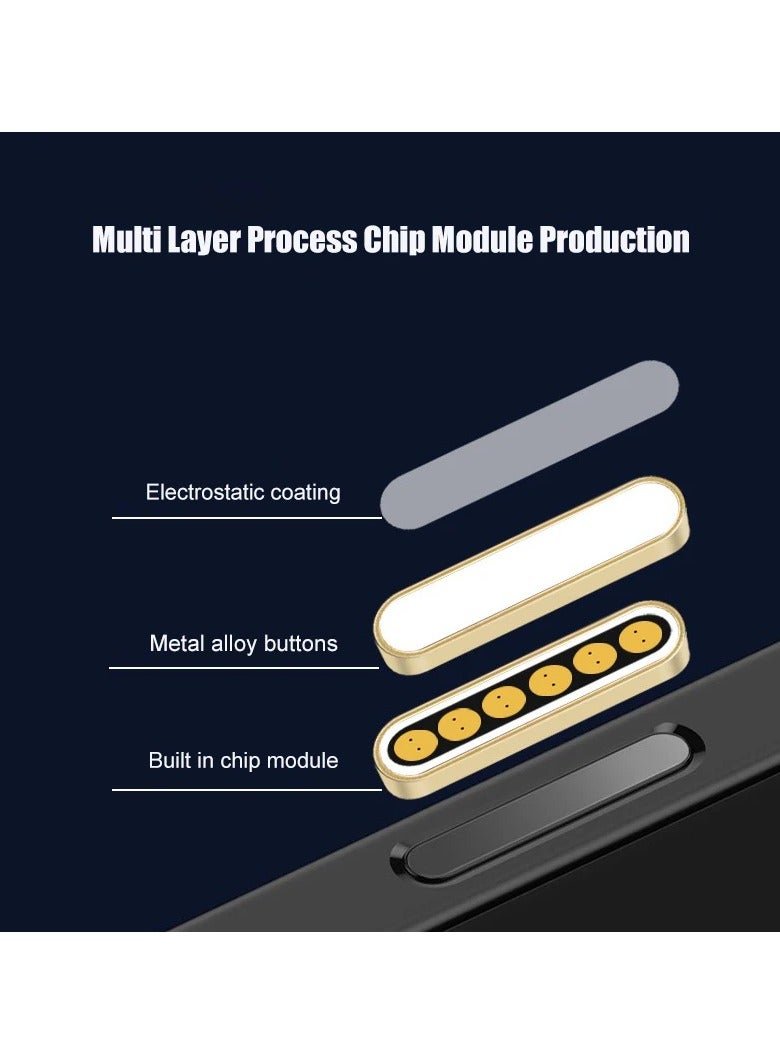 Compatible with iPhone 16 Pro Max/16 Plus - Metal Camera Button Protector, Enhanced Touch Sensitivity Cover for Precise Control(Gold,1 pcs) - Image 5