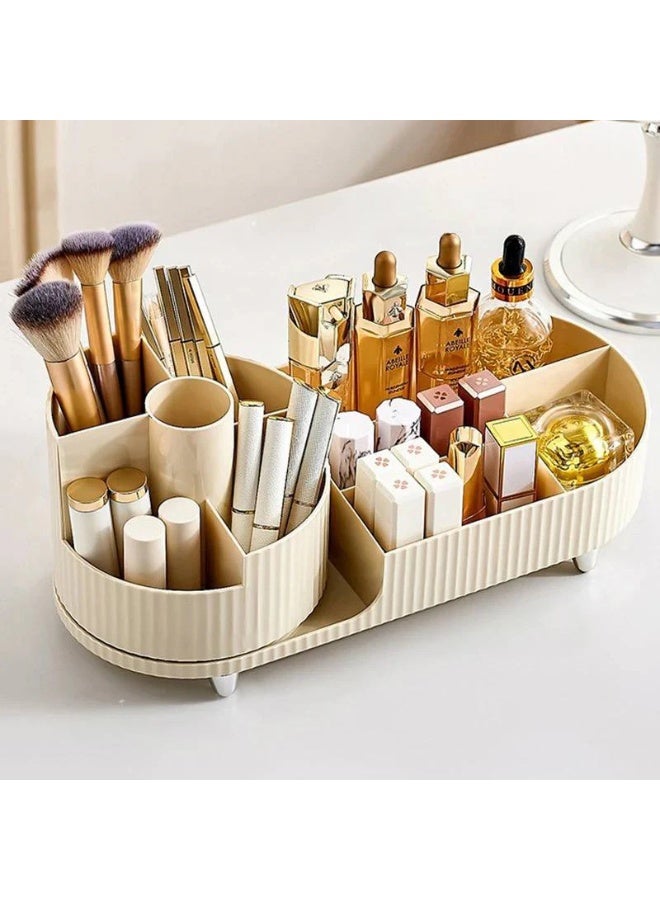 Generic Clear Acrylic Makeup Organizer – Multi-Compartment Cosmetic Storage Box with Drawers for Vanity, Bathroom, or Dresser | Holder for Lipsticks, Brushes, Skincare & Jewelry - Image 2