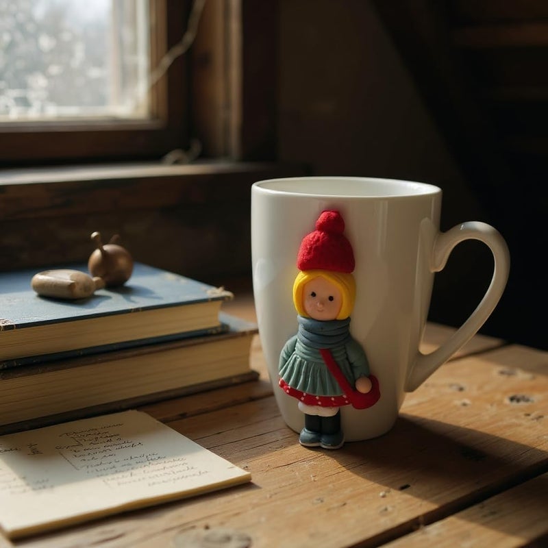 بي آند دي أكواب خزفية ديكورية بشخصيات شتوية - Image 2