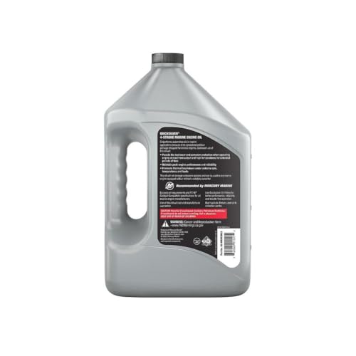 Quicksilver 25W-40 4-Stroke Synthetic Blend Marine Engine Oil, 1 Gallon - Image 5