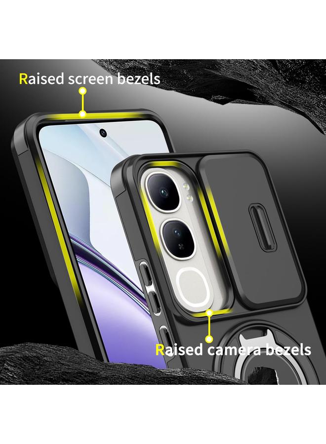 إيروريكس جراب لهاتف vivo V40 Lite 5G مزود بحلقة تثبيت كاميرا منزلق - Image 5