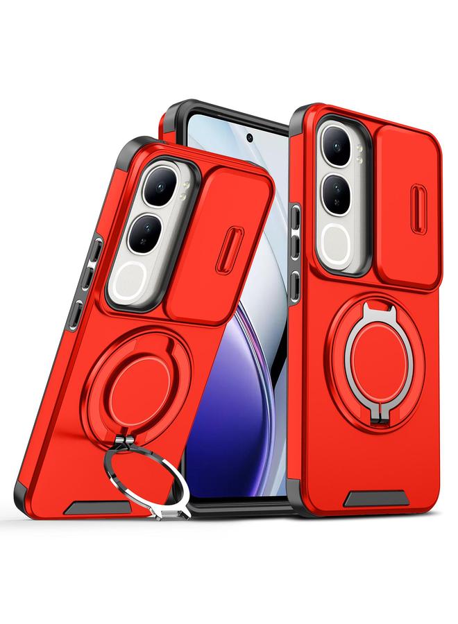 إيروريكس جراب لهاتف vivo V40 Lite 5G مزود بحلقة تثبيت كاميرا منزلق - Image 1