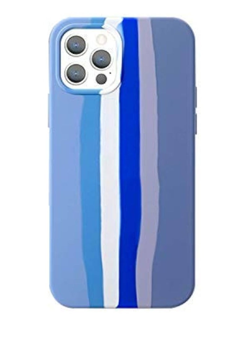 Generic - iPhone 13/14 Colourful Silicone Case, Silky Smooth Full Body Protective Case with Soft Lining, Shockproof Hybrid Liquid Silicone Mobile Phone Case - Image 1