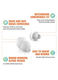 Alpine Partyplug Hearing Protection Earplugs  - Image 3