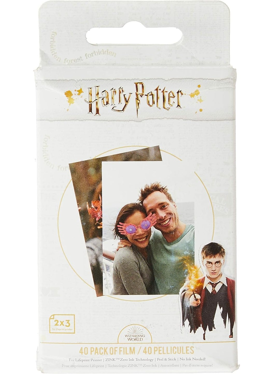 Lifeprint Lifeprint PH50 Harry Potter Magic Photo and Video Printer Sticky Backed Film  40 Pack White  - Image 1