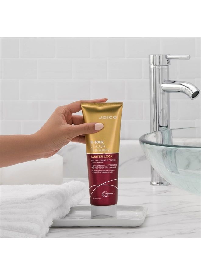 JOICO علاج لمعان وإصلاح كير-باك للعلاج اللوني | للشعر المعالج بالألوان | تعزيز حيوية اللون | إصلاح التكسر | مع الكيراتين وزيت الأركان | 8.5 أونصة سائلة - Image 3