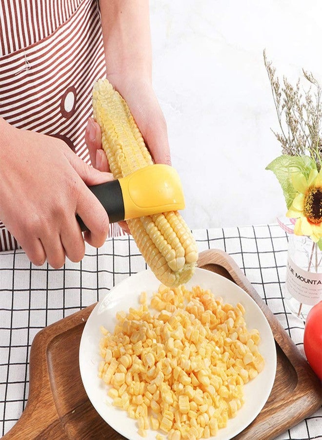 AYCCNH Corn Cob Stripper Tool, Professional Corn Sheller Kernel Cutter, Corn Peeler Corn Remover Kitchen Tool - Image 2