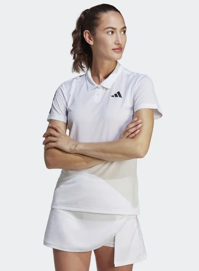 adidas تيشيرت كلوب تنس بياقة بولو
