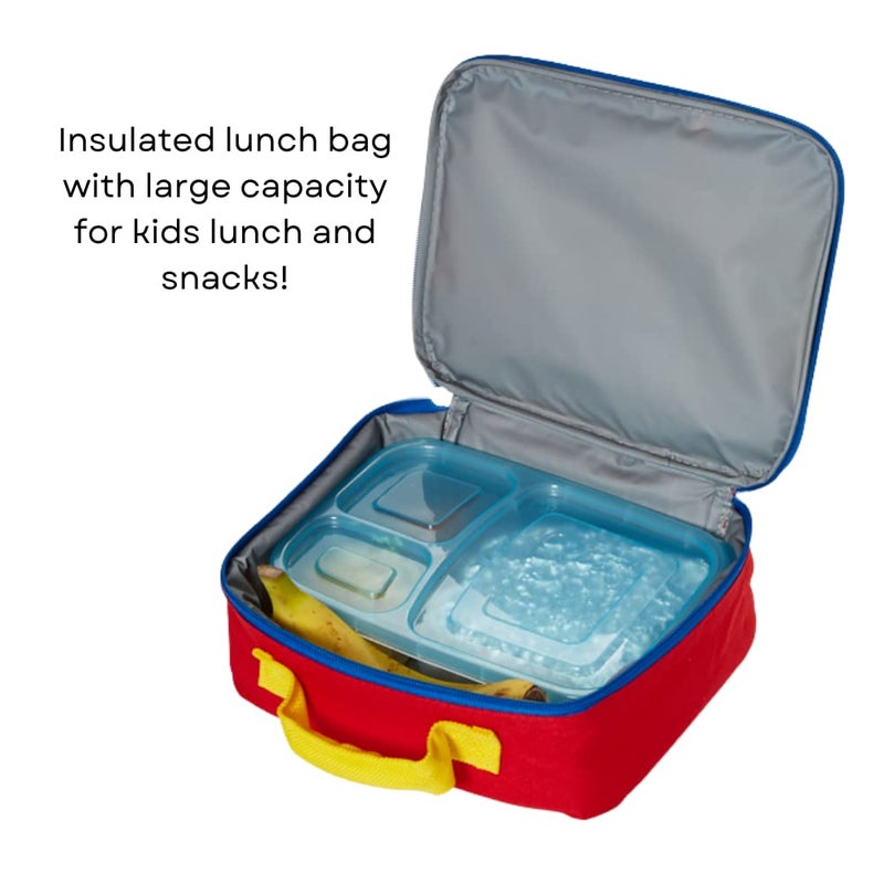 Bioworld Nickelodeon Paw Patrol Lunch Box for Boys and Girls - Soft Insulated Lunch Bag for Kids - Image 3