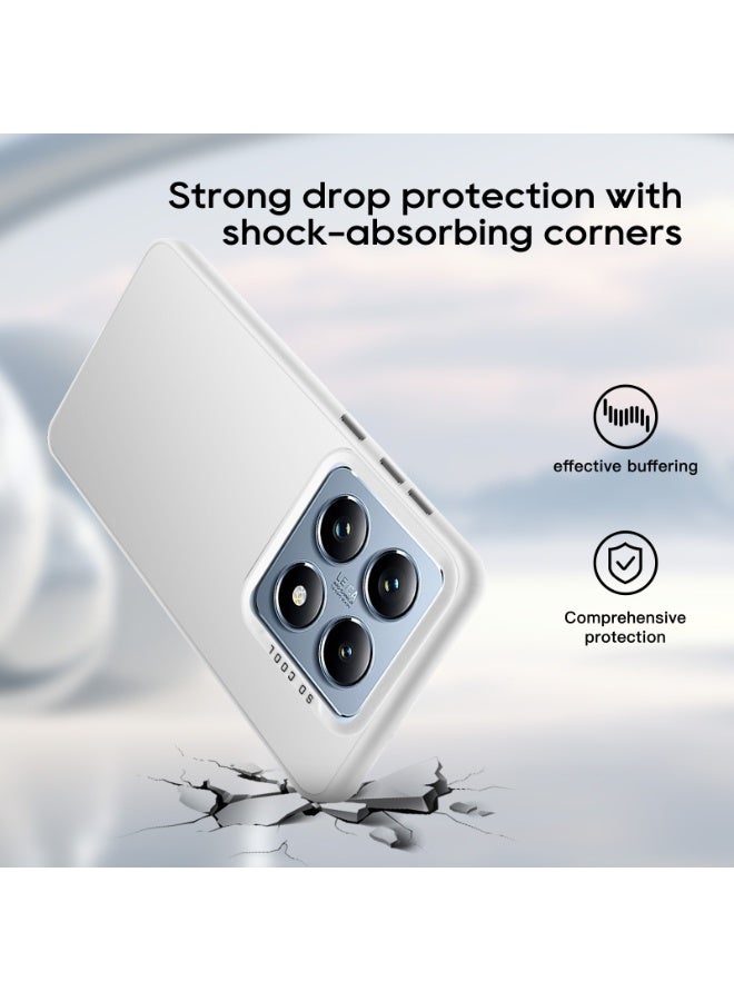LiuShan Xiaomi 14T Pro 5G Case, Slim TPU Bumper Phone Cover,360°Full Body Shockproof Protective Phone Case for Xiaomi 14T Pro 5G - Image 3