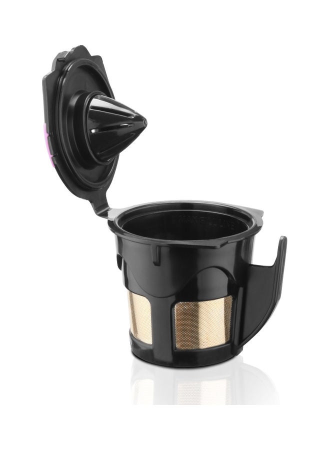 NIBEMINENT 3-Piece Reusable Refillable Capsules Coffee Cup Filter Black 18x6.5x7.5cm - Image 3
