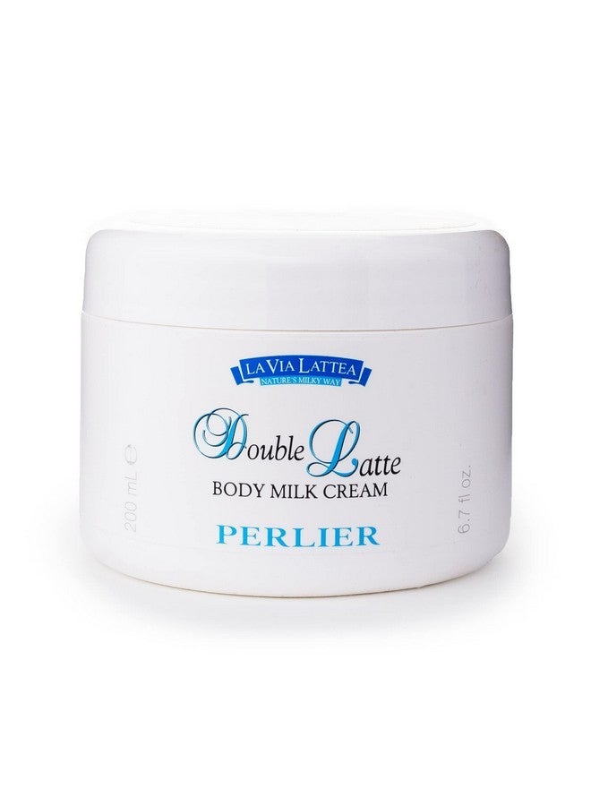 Perlier Double Latte Body Milk Cream For Senitive Skin ~ 6.7oz - Image 1