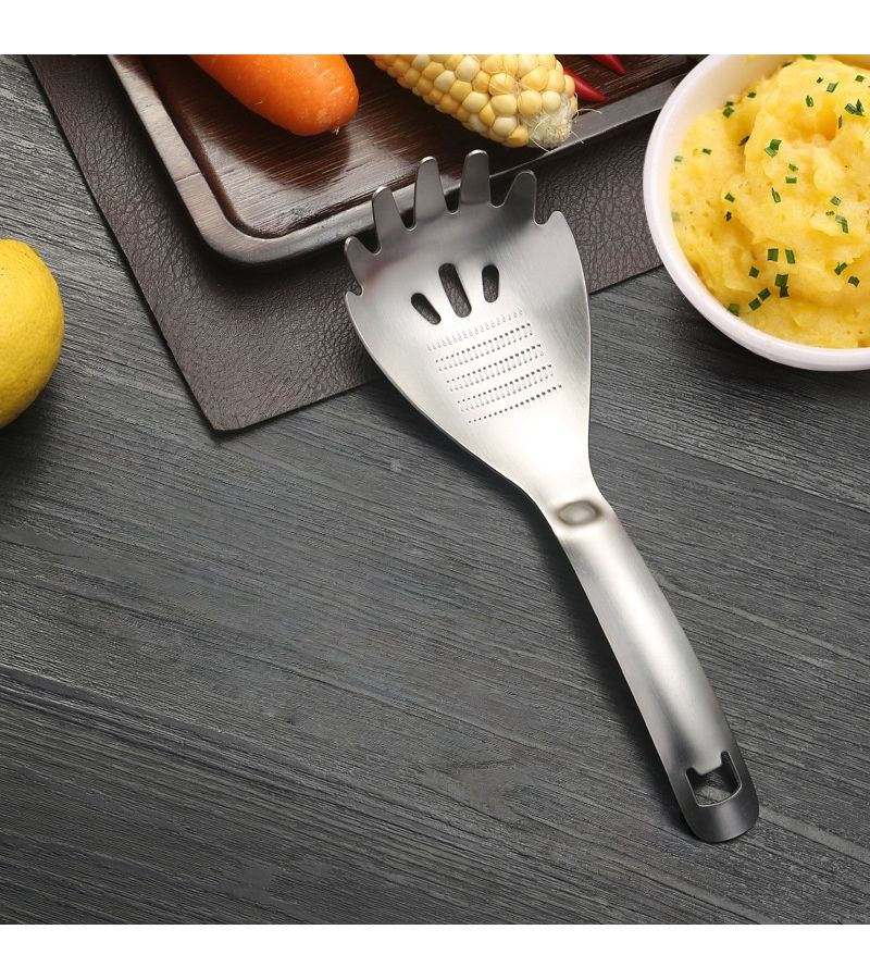 1pc Multifunctional Stainless Steel Grater Grinder Spoon For Garlic Ginger Vegetable - Image 5