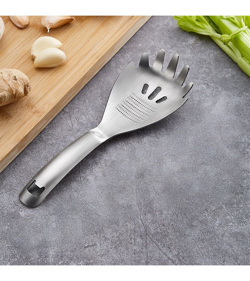 1pc Multifunctional Stainless Steel Grater Grinder Spoon For Garlic Ginger Vegetable - Image 4