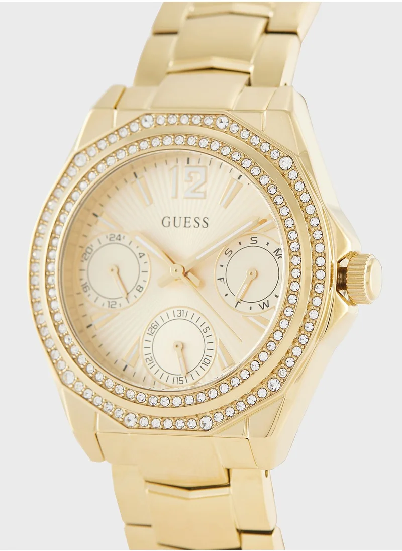 GUESS Ritzy Steel Strap Analog Watch