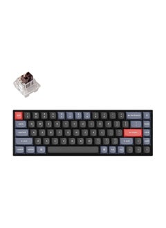 Keychron K6 Pro Wireless Custom Mechanical Keyboard, QMK/VIA Programmable Macro, Hot-Swappable Keychron K Pro Brown Switch Keyboard, 65% Layout RGB Backlit Office Keyboard for Mac Windows Linux  - Image 1