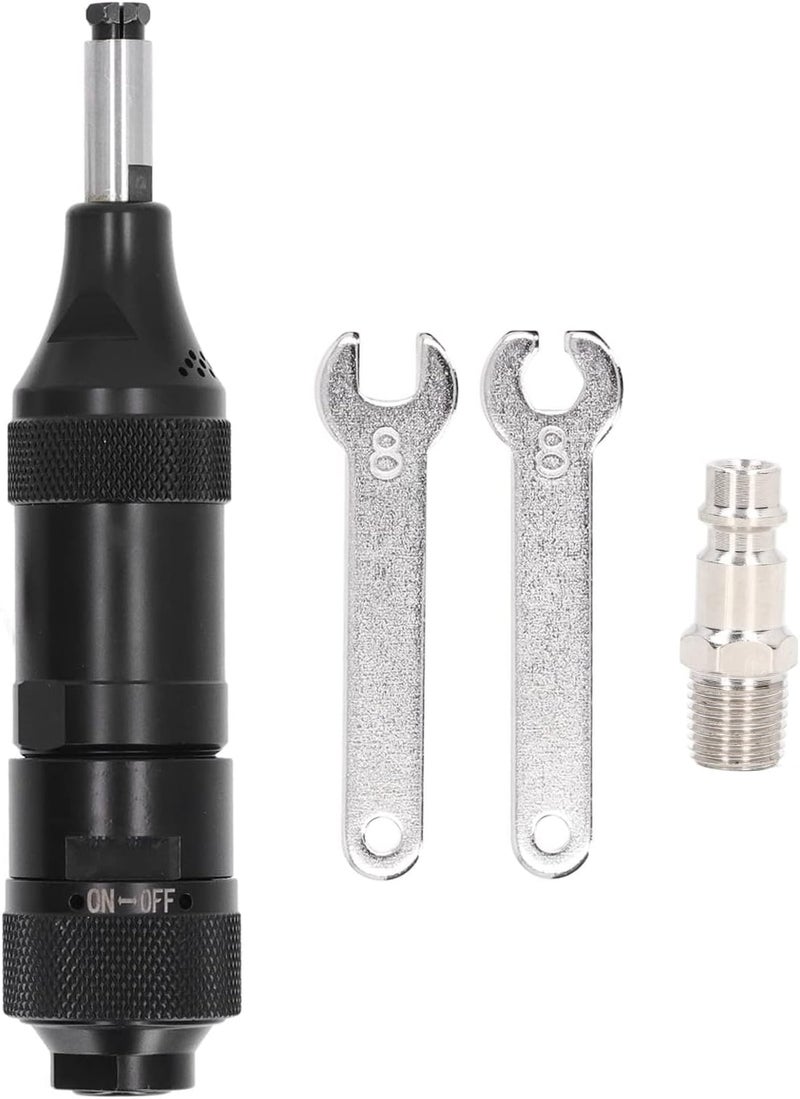KANASI Air Die Grinder, 30000RPM 0.5-0.7Mpa 3mm alloy steel pneumatic tool for metal polishing and deburring in workshops (EU Style) - Image 1