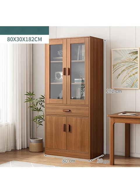 Dust-proof Storage Display Cabinet with Door 80 CM