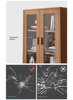 keke Dust-proof Storage Display Cabinet with Door 80 CM  - Image 3