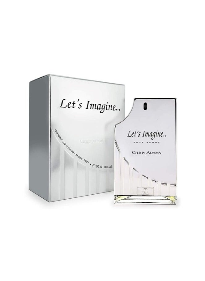 Chris Adams Lets Imagine Eau De Perfume 100 ML  - Image 1