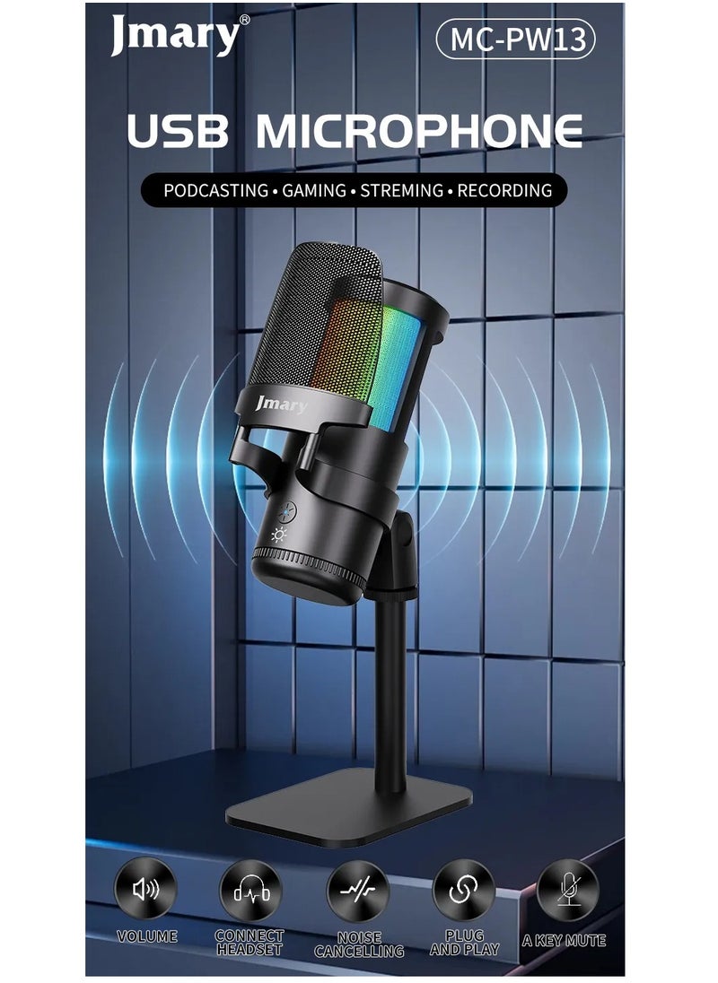 Jmary JMARY MC-PW13 USB MICROPHONE  - Image 1