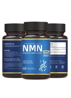 MAAC10 Formulas NMN Supplement Alternative - Liposomal NMNH (Dihydronicotinamide Mononucleotide) - High Purity NAD Supplement for Anti Aging, Energy, Focus - 60 Capsules - 250mg  - Image 4