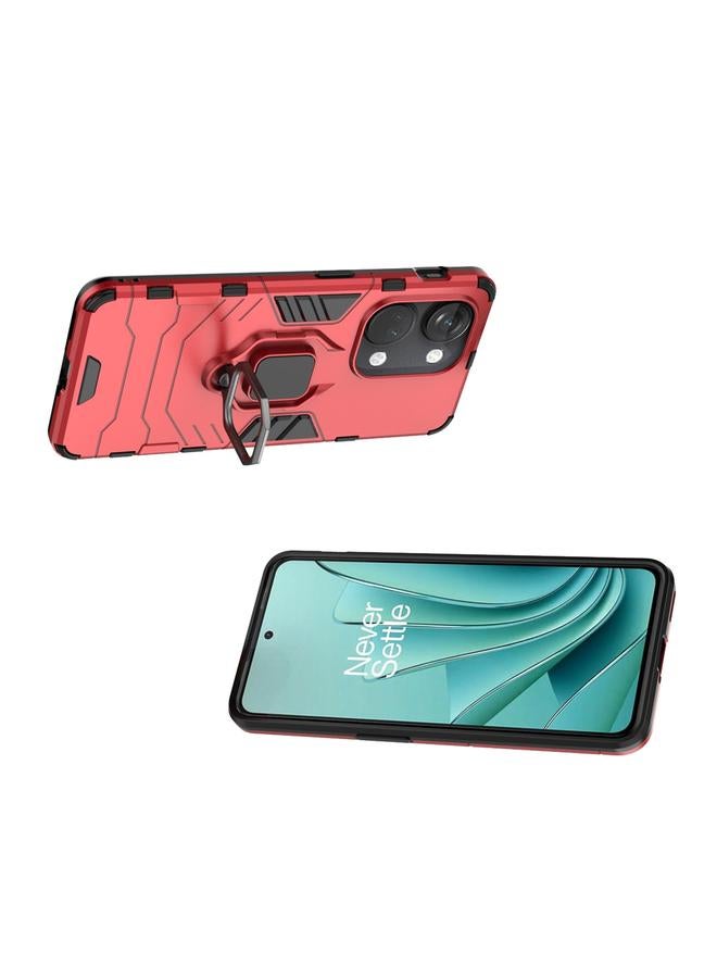 erorex Case For OnePlus Ace 2V Magnetic Ring Holder PC + TPU Phone Case - Image 4