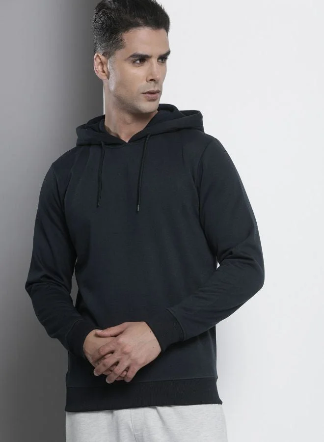 The Indian Garage Co  The Indian Garage Co Men Regular Fit Solid Round Neck Full Sleeves Sweatshirt  | Best Price UAE