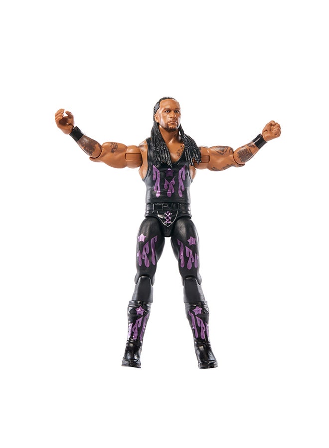 WWE Mattel WWE Damian Priest Action Figure, Main Event Series #158, 6-inch Collectible Superstar with 14 Articulation Points & Life-Like Look - Image 4