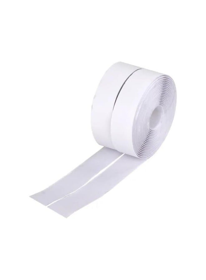 Adhesive Hook And Loop Tape 2M Length White Color, Strong Self Adhesive Fastener Strips, Heavy Duty Sticky Back Tape for Home, Office, Crafts, Organization, Indoor Outdoor Use - Image 2