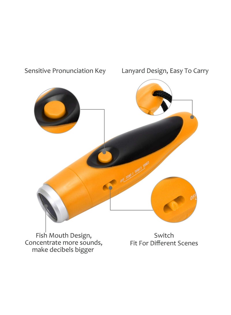 Y&D Electronic Whistle for Teacher Coach Referee, 3 Tone Whistles with Lanyard Handheld Electric Emergency High Volume Volleyball Soccer Sports - Image 3