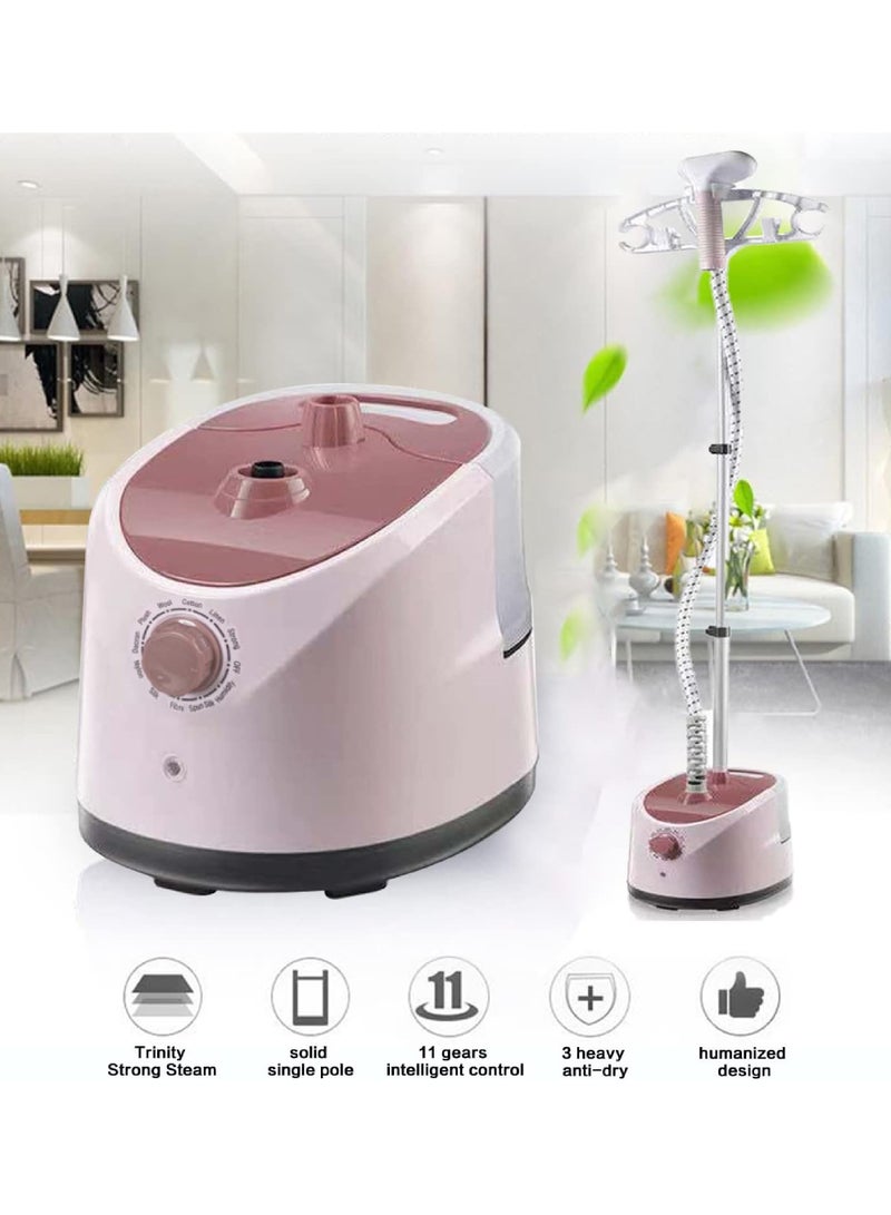 روك بو 2000W عمودي الملابس باخرة ، المدمج في لوحة الكي ارتفاع قابل للتعديل باخرة ، تدفئة الوقت 40 ثانية ، معزول خرطوم البخار - Image 3