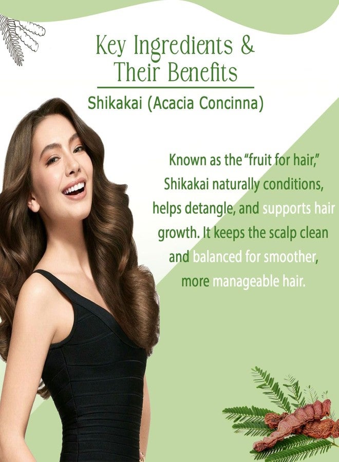 Heaven Gate Dried Amla Reetha Shikakai Bhringraj Hibiscus Raw - 500gm (5 * 100g each) | Natural Hair Care Combo of 5 for All Hair Type Growth & Mask |Gooseberry, Soapnut, False Daisy & Gudhal - Image 4