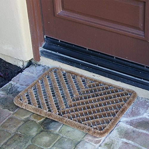 Rubber-Cal حصيرة مطاطية خارجية على شكل سمكة، 18 × 30 إنش - Image 3