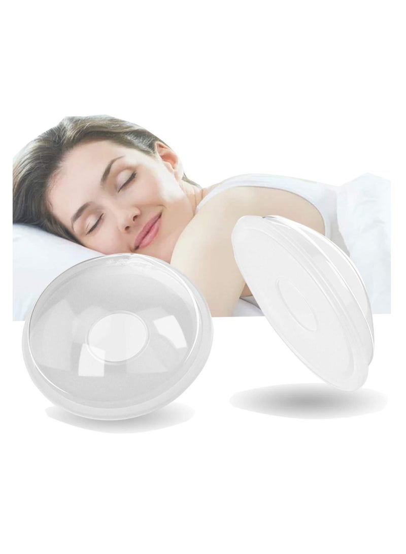 Silicone Breast Shell & Milk Collection Catcher for Breastfeeding Relief  Protect Cracked, Sore, Engorged Nipples While Nursing or Pumping During The Day - Image 1
