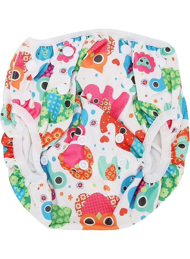 LZMY Reusable Swim Diapers Swim Diaper Reusable Waist Adjustable Washable Waterproof For Baby Shower Gifts For Swimming(D20) - Image 1
