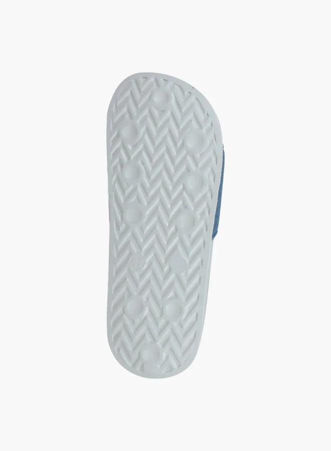 GAP Women's Logo Embroidered Slip-On Beach Slides - AUSTIN