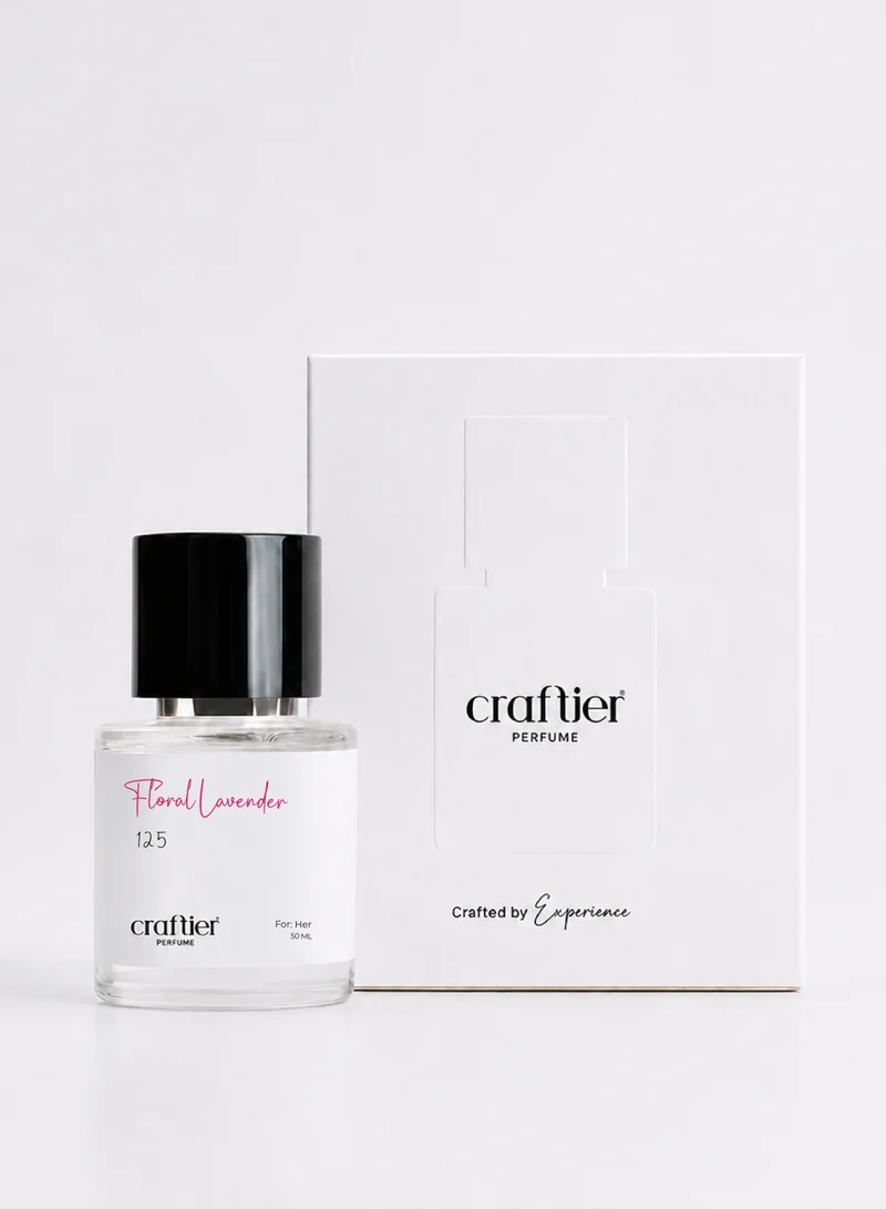 Craftier Perfume Inspired-Libre FLORAL LAVENDER - Inspired of-LIBRE, Eau De Parfum for Women - 50ml, Long Lasting Floral Fragrance Upto 24 Hrs, Travel Size Women's Perfume for Women | Best Price UAE