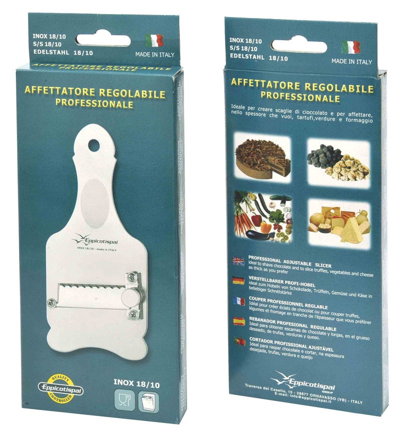 Eppicotispai Stainless Steel Truffle Slicer/Chocolate Shaver - Image 2