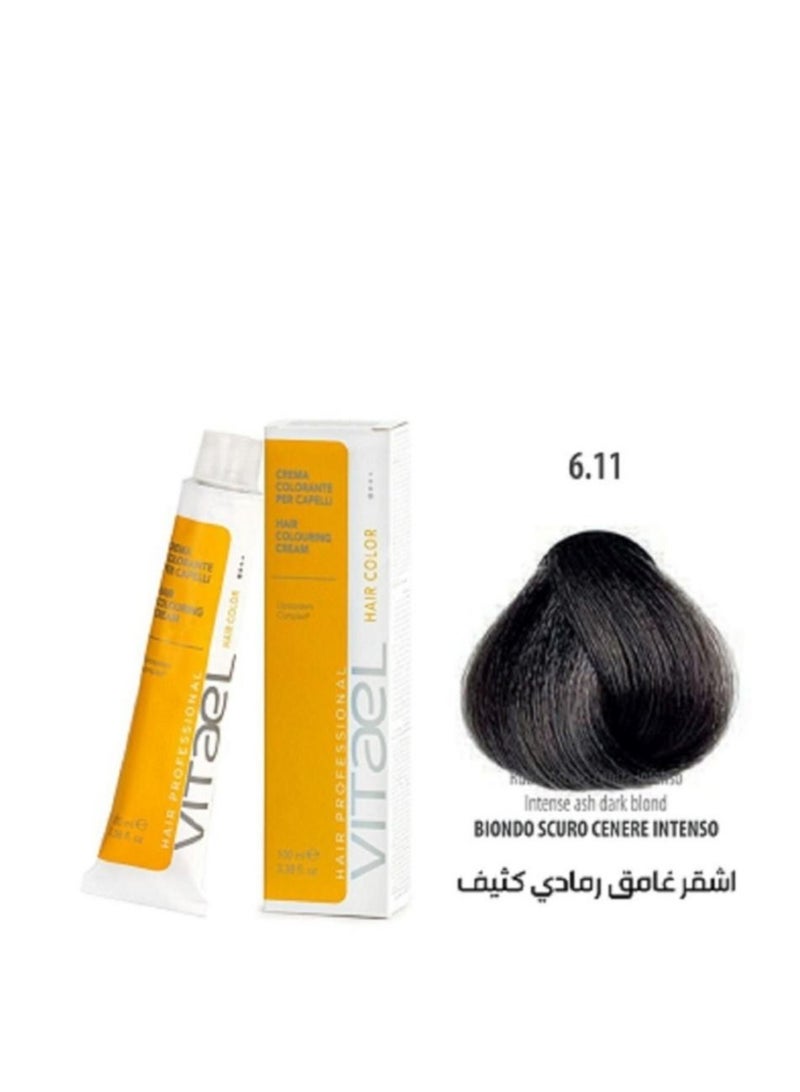 VITALE Hair dye intense dark ash blonde 100 ml - Image 1