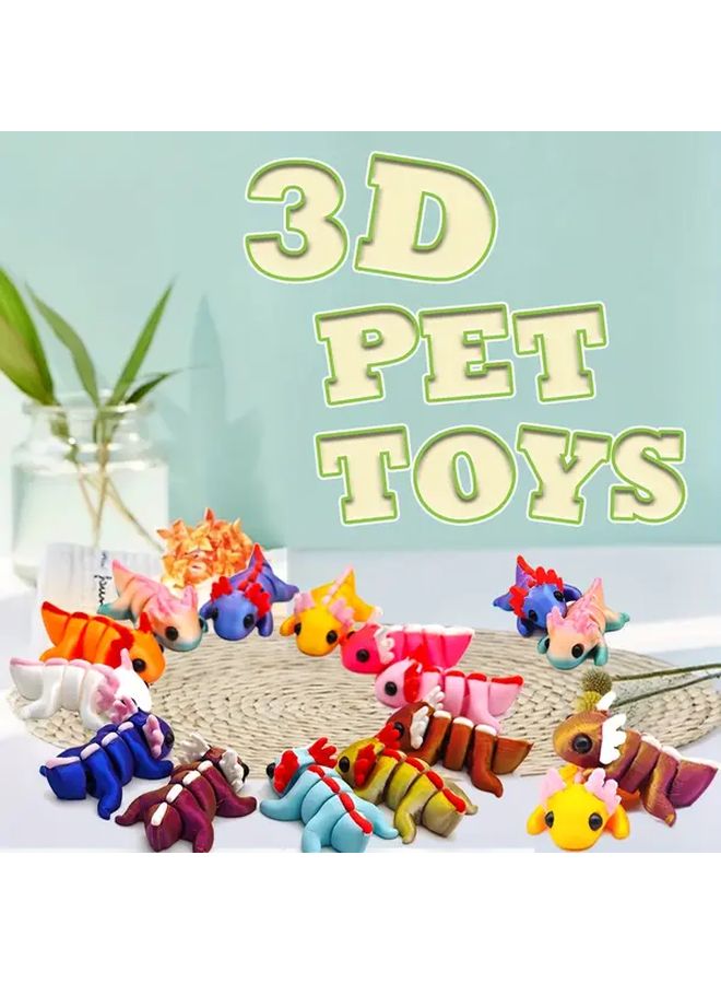 Mini Animal Set Of 20pcs Printed Party Favors Great Gift Birthday Desk Decorative Crafts - Image 4