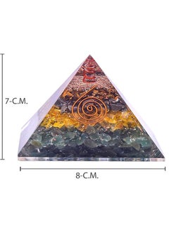 REBUY Gemstone Orgonite Crystal Pyramid by REBUY  - Image 2