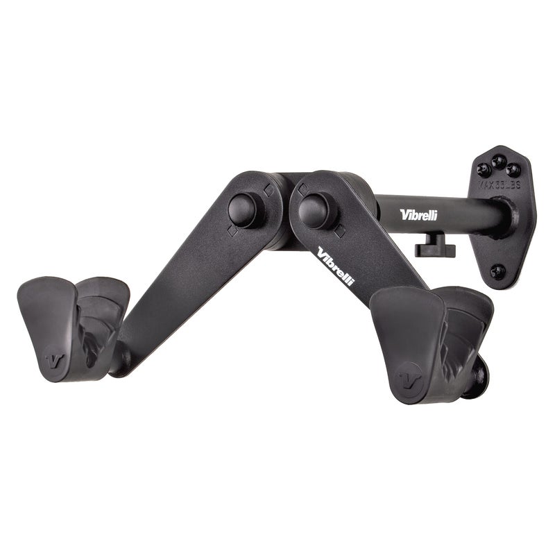 Vibrelli Bike Wall Mount - Horizontal Storage Rack for Hanging Bicycles in Garage - Adjustable Bike Hanger, Holder - Wall Bike Rack Hooks for Bicycle - Image 1
