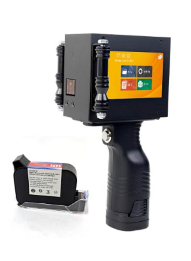 Demin Handheld Portable Inkjet Printer High Definition with LED Touchscreen Quick-Drying Ink Cartridge - Image 2
