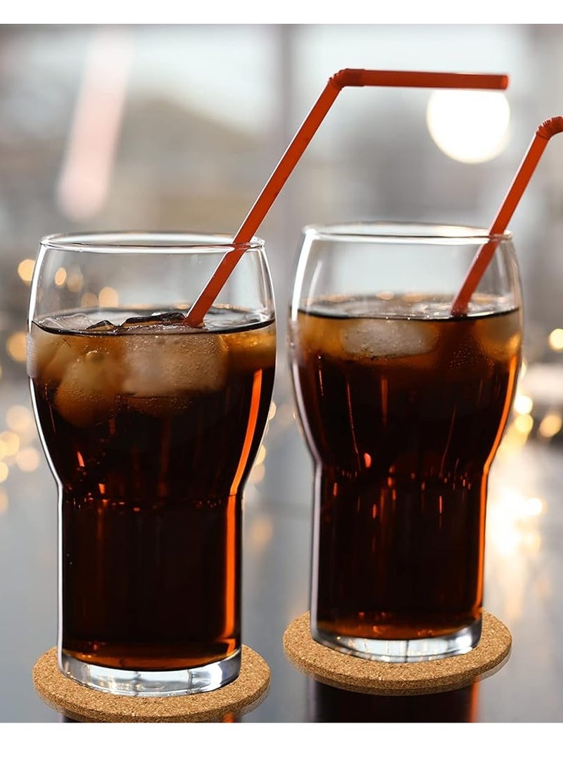 Bukela Cork Coasters - Set of 10, 3.5" Round, Eco-Friendly & Absorbent, Perfect for Home, Office, Cottage | Durable, Heat & Water Resistant for All Cups & Tables - Image 3