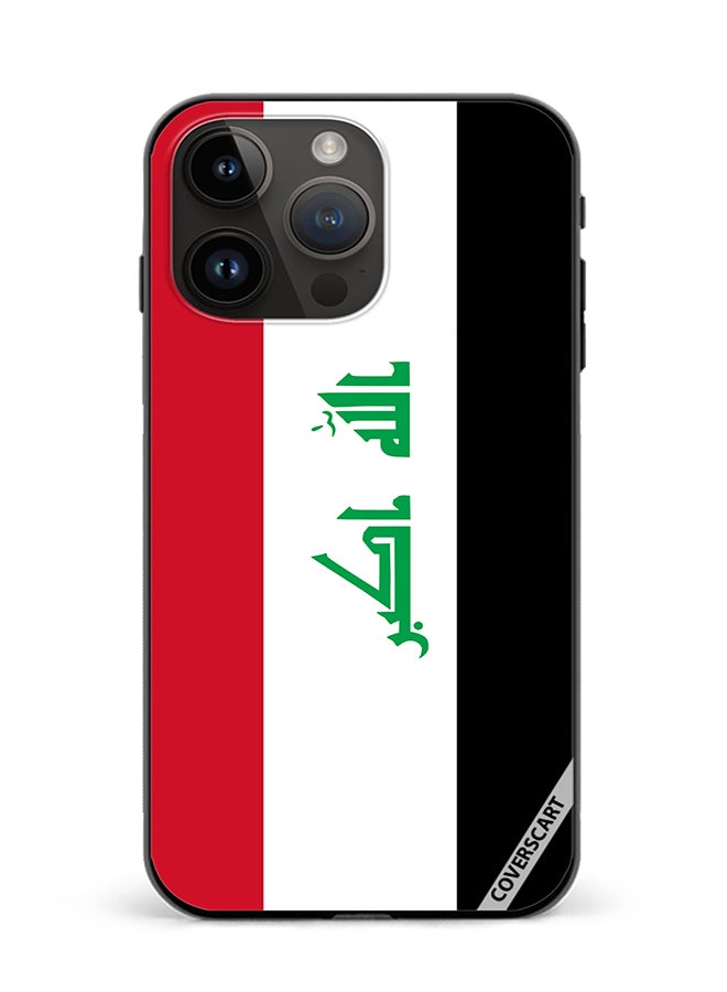 COVERSCART Protective Case Cover For Apple iPhone 12 Pro Max Iraq Flag Design Multicolour